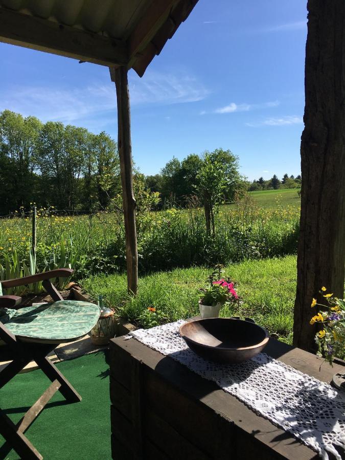 Bed and Breakfast Le Petit Grange Le Lindois Exterior foto